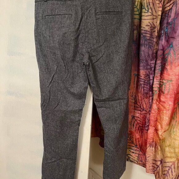 Banana Republic Nova Fides Italian Wool Cropped Pant Size 12 - Picture 3 of 5